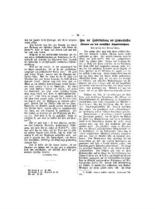 Von der Ueberbürdung der Gymnasiasten