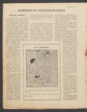 Humoristas contemporáneos : García Cabral
