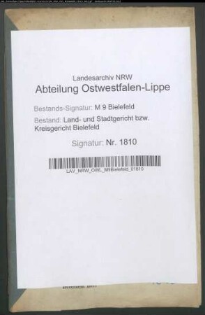 Sonstige: Mengden, von, Carl Friedrich: