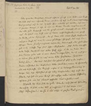 Brief an Karl Hartwig Gregor von Meusebach : 22.04.1827-04.02.1828