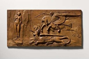 Relief mit Darstellung von „Perseus befreit Andromeda“, 1. Viertel 17. Jahrhundert