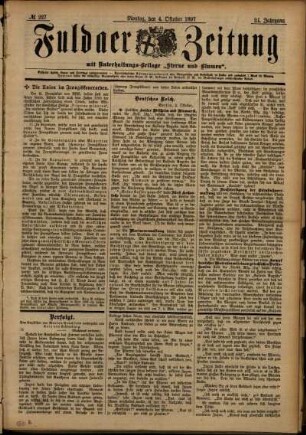 Ausgabe vom Montag, den 04. Oktober 1897.
