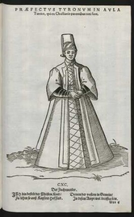 Praefectus Tyronum In Aula Turcica, qui ex Christianis parentibus nati sunt.