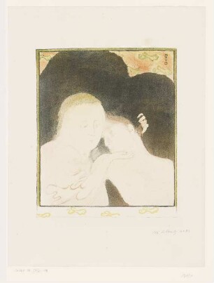 Madeleine (Zwei Köpfe), aus: "L'Estampe originale", Album I