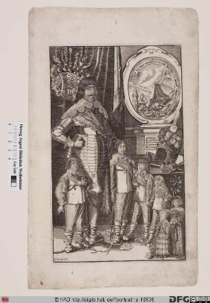 Bildnis Wilhelm IV., Herzog zu Sachsen-Weimar (reg. 1605/26-1662)
