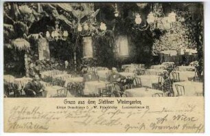 Gruß aus dem Stettiner Wintergarten