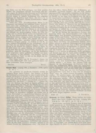 187-188 [Rezension] Einsame Wege