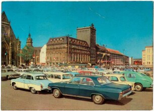 Messestadt Leipzig: Am Karl-Marx-Platz - Goethestraße