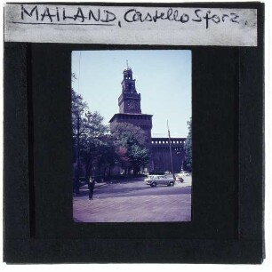 Mailand, Castello Sforzesco : Torre del Filarete