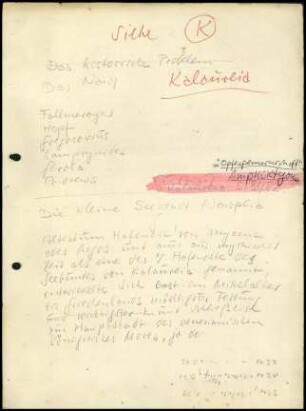 Notizzettel Seestadt Nauplia