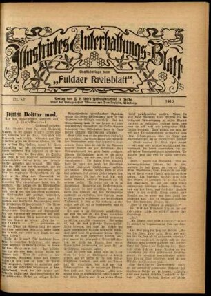 Ausgabe vom Sonntag, den 24. Dezember 1916.
