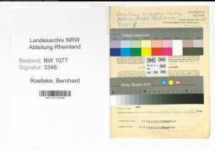Entnazifizierung Bernhard Roelleke , geb. 17.05.1912 (Polizist)