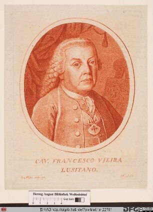 Bildnis Francisco Viera, gen. o Lusitano (eig. F. de Matos Vieira)