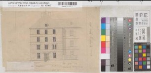 Arnsberg, Amtsgericht, Altbau, Ostansicht