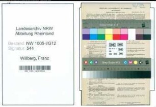 Entnazifizierung Franz Willberg , geb. 21.08.1895 (Schreinermeister)
