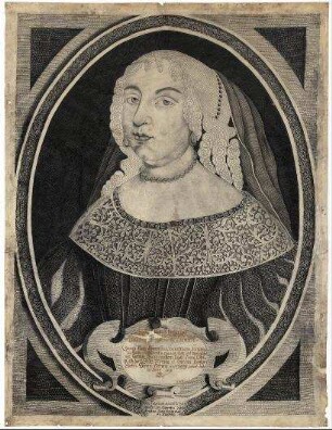 Marie Charlotte de La Trémoille, Herzogin von Sachsen-Jena (Portrait)