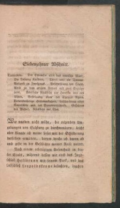 Siebenzehnter Abschnitt.