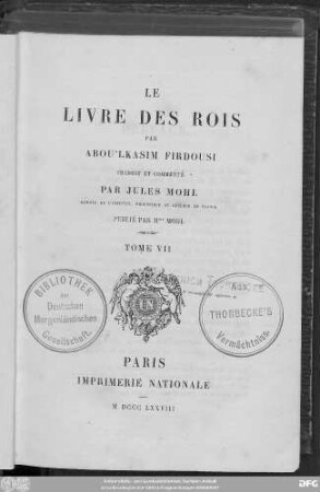 7: Le livre des rois