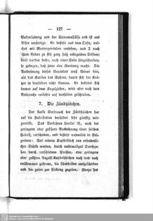 7. Die Zündhütchen