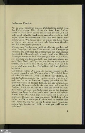 Droben am Waldstein