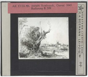 Rembrandt, Der Omval (Druck B 209) (Expl. Washington NGA 1943.3.7144)