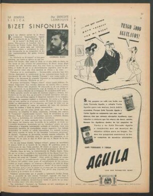 La semana lírica : Bizet sinfonista