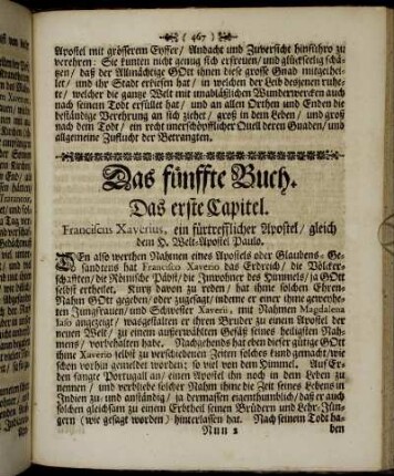 Das erste Capitel. - Das vierdte Capitel.