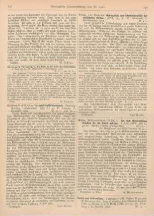 237 [Rezension] Richter, Julius, Evangelische Missionskunde