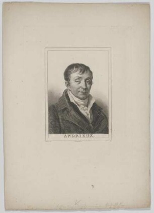Bildnis des François Guillaume Jean Stanislas Andrieux