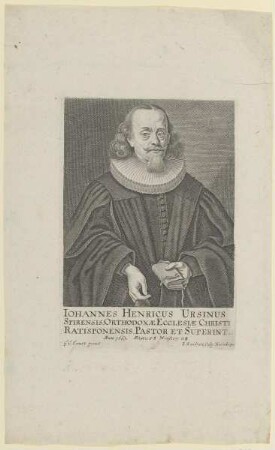Bildnis des Iohannes Henricus Ursinus