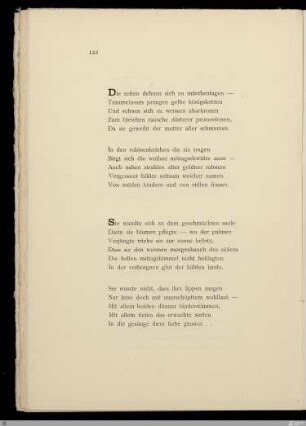 Die zeiten dehnen sich zu märchentagen