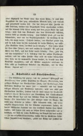 Schulbrüder und Schulschwestern