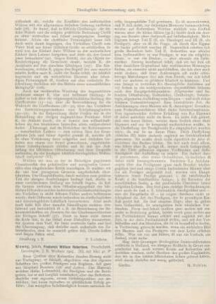 579-580 [Rezension] Nieweg, Jakob, Frederick William Robertson