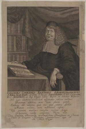 Bildnis Johann Konrad Barth