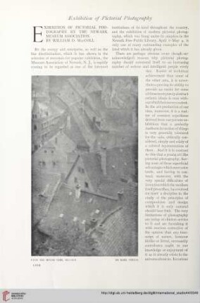 Exhibition of pictoral photography by the Newark Museum Association