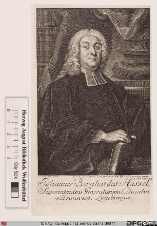 Bildnis Johann Bernhard Hassel