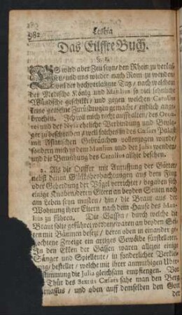 Das Eilffte Buch.