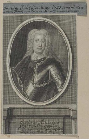 Bildnis des Ludwig Andreas von Khevenhüller