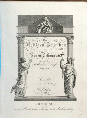 Die Heiligen Schriften des Neuen Testaments : in hundert Biblischen Kupfern dargestellt