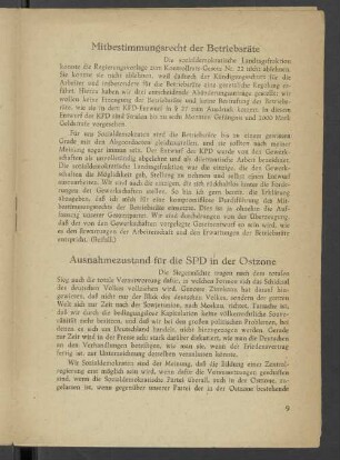 Mitbestimmungsrecht der Betriebsräte
