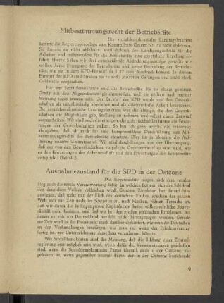 Mitbestimmungsrecht der Betriebsräte