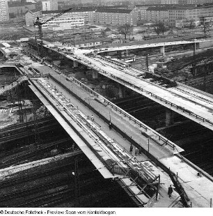 Dresden Verkehrszug; Kleine Plauensche Straße; (Hochstraße)
