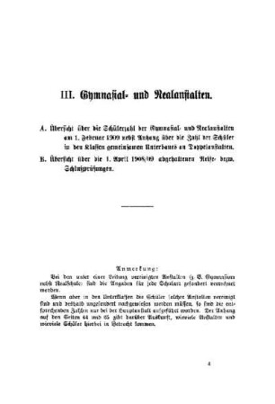 Gymnasial- und Realanstalten