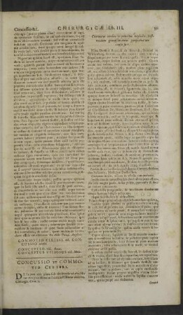 Concussio et Commotio Cerebri.