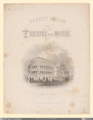 PrachtAlbum Für Theatre Und Musik