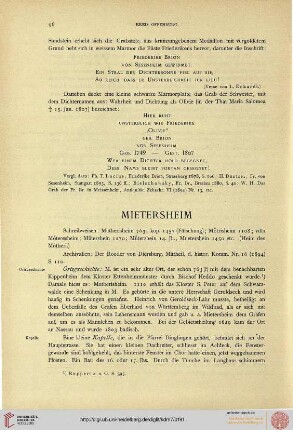 ⟦Mietersheim⟧