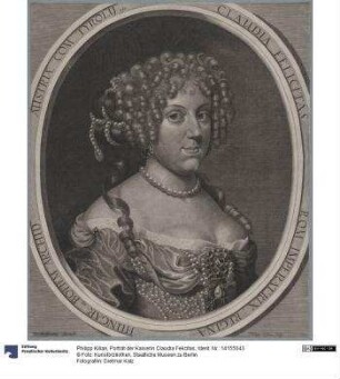 Porträt der Kaiserin Claudia Felicitas