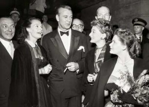 IFF 1953. Gary Cooper, Margot Hielscher, Evelyn Künneke, Johanna Matz
