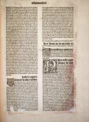 [Hyr heuet an de vorrede vn de de bewisinghe auer de ersten epistel tho Thimotheum.]