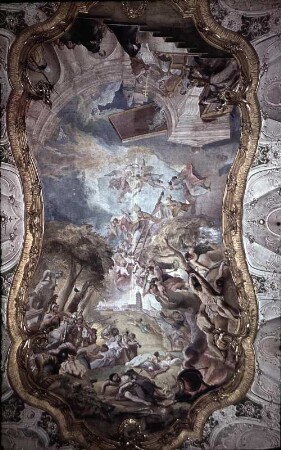 Exemtion des Klosters durch Papst Leo III. und Christenmartyrium am Marterberg in Regensburg